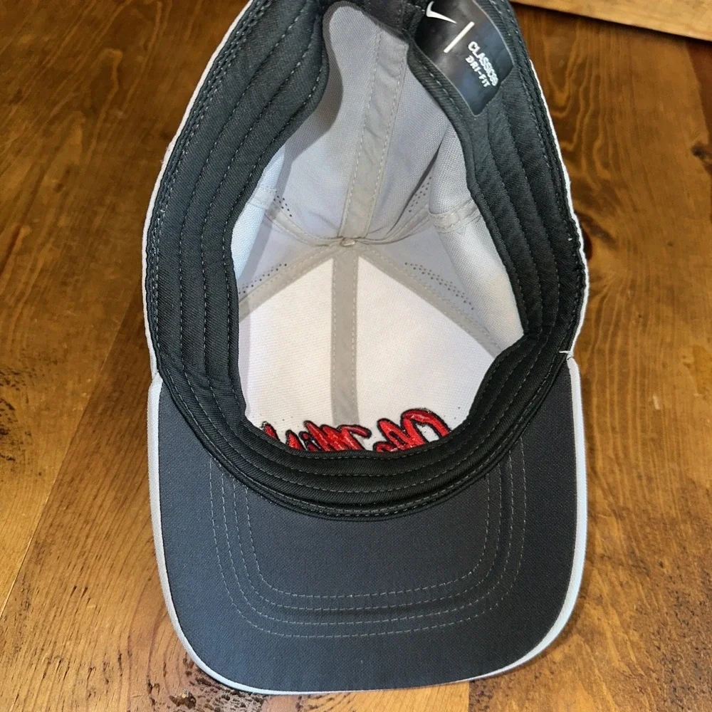 Nike Classic 99 Dri Fit Mississippi Ole Miss Rebels Hat L/XL Gray